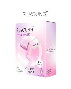 แผ่นมาส์กหน้า (Age Defy Lifting) Suyoung+ (12แผ่น/กล่อง)