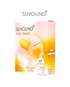 แผ่นมาส์กหน้า (Bright Aura) Suyoung+ (12แผ่น/กล่อง)